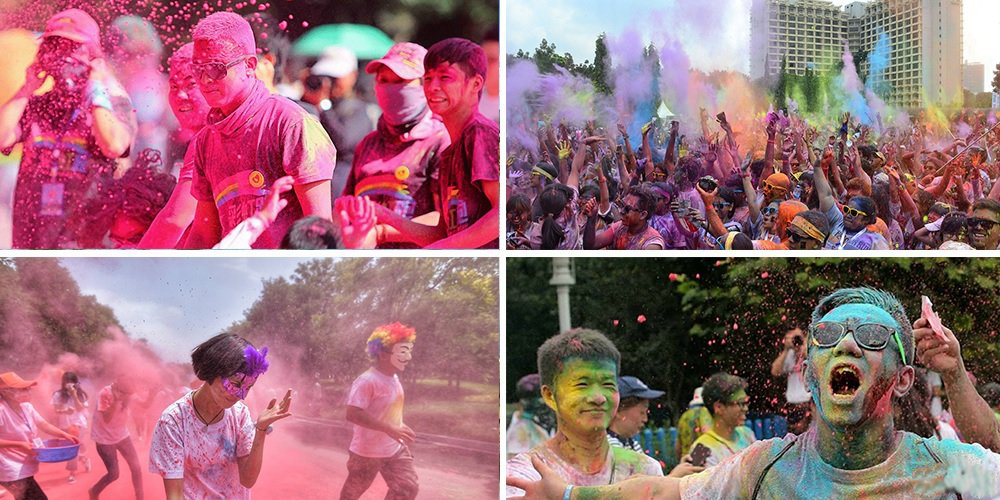 【激情彩虹跑】年轻+色彩+奔跑，一场彩色盛宴，增进团队之间感情